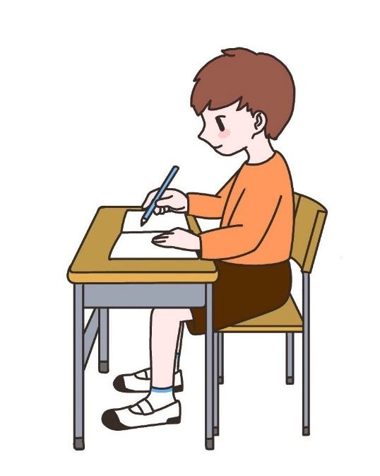 Tư thế ngồi học đúng cách cho bé lớp 1 ở Nhật Bản